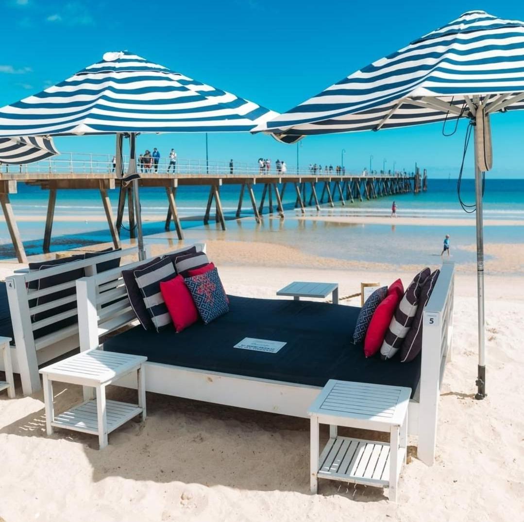 شقة Cityviews @ Glenelg * Pool/Beach * Free Parking * المظهر الخارجي الصورة