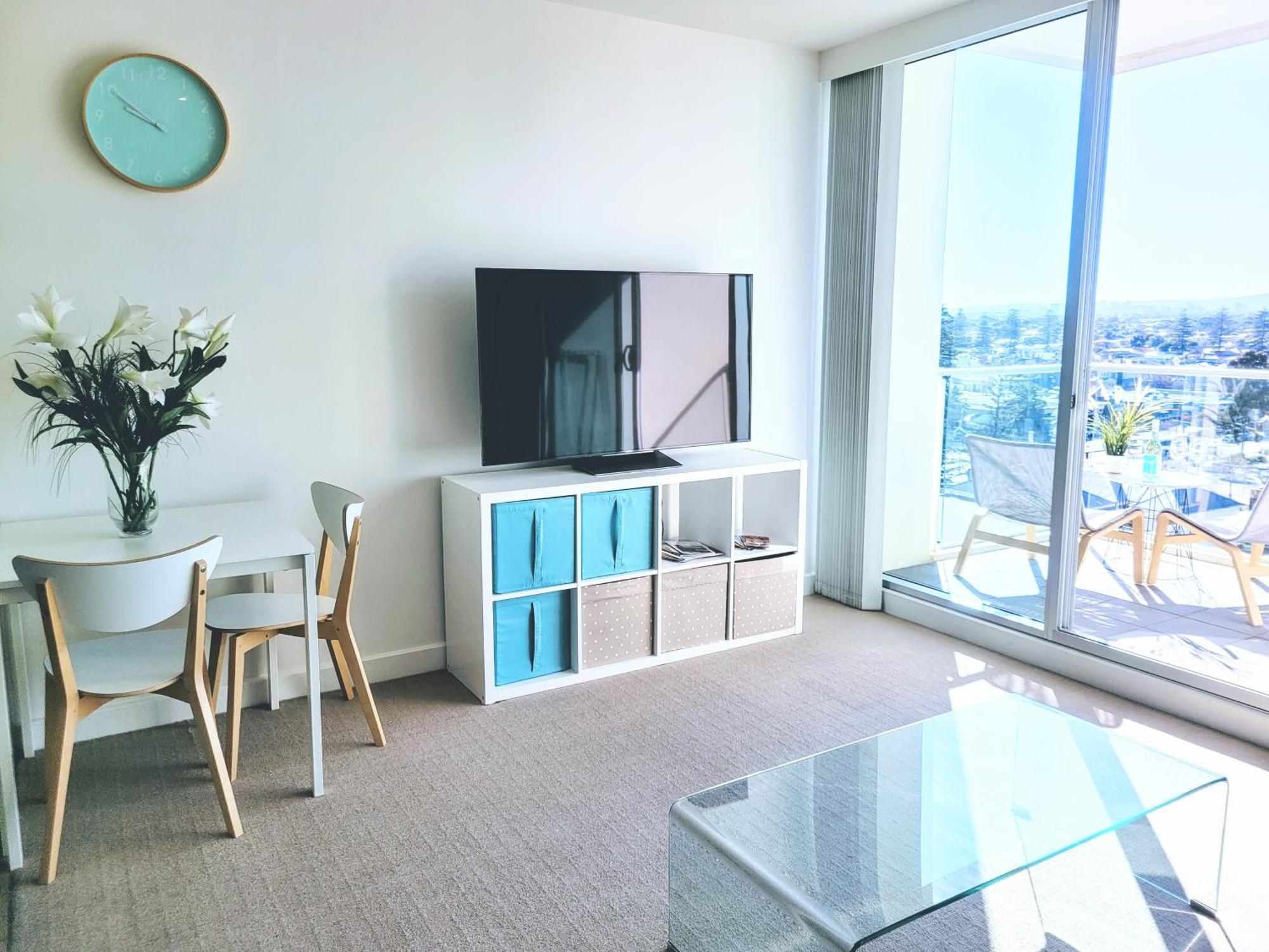 شقة Cityviews @ Glenelg * Pool/Beach * Free Parking * المظهر الخارجي الصورة
